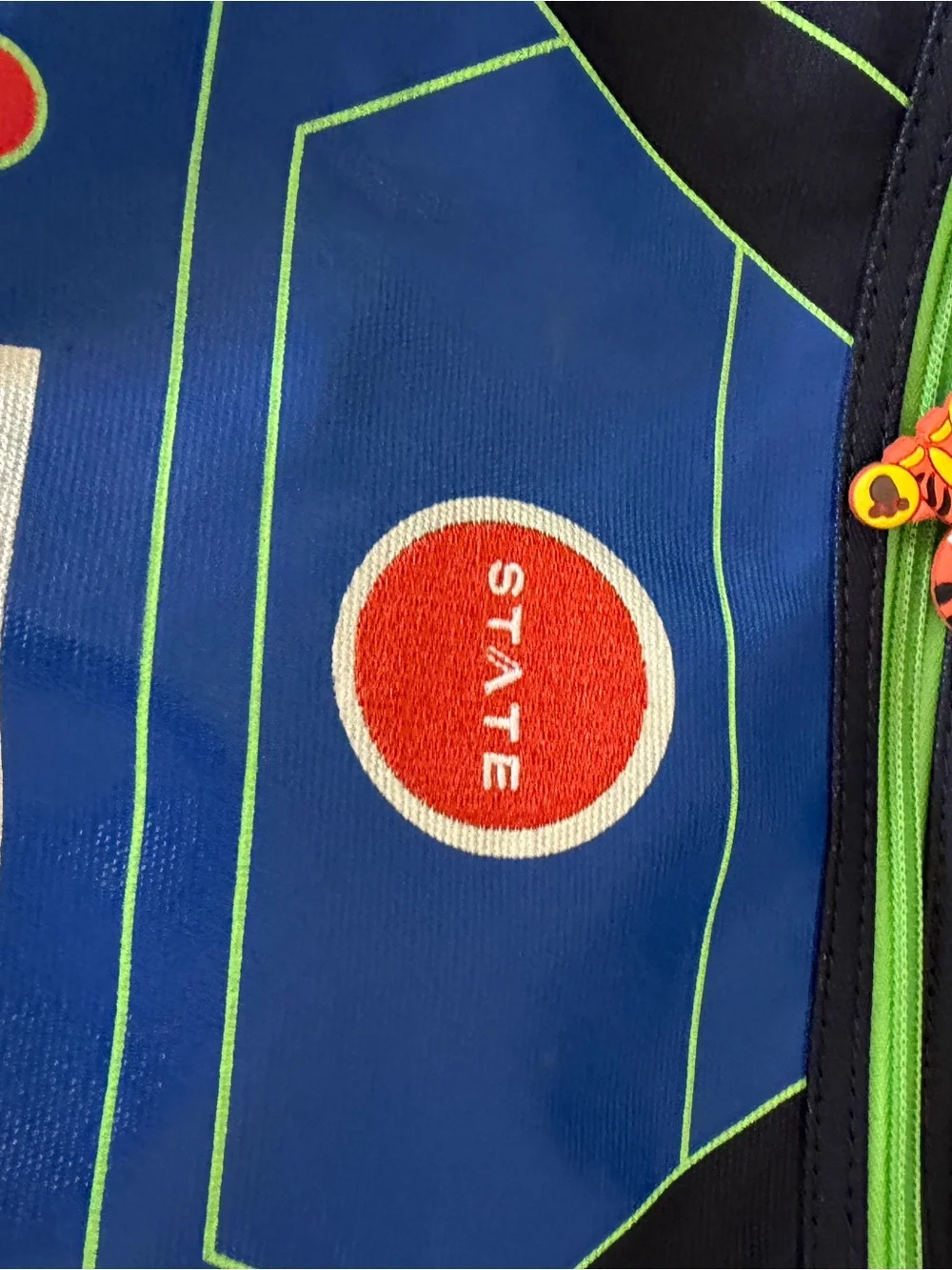 STATE Bags Kane Kids Robot Blue Backpack School Bookbag